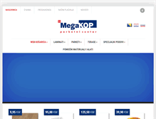 Tablet Screenshot of megakop.ba