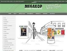 Tablet Screenshot of megakop.pl